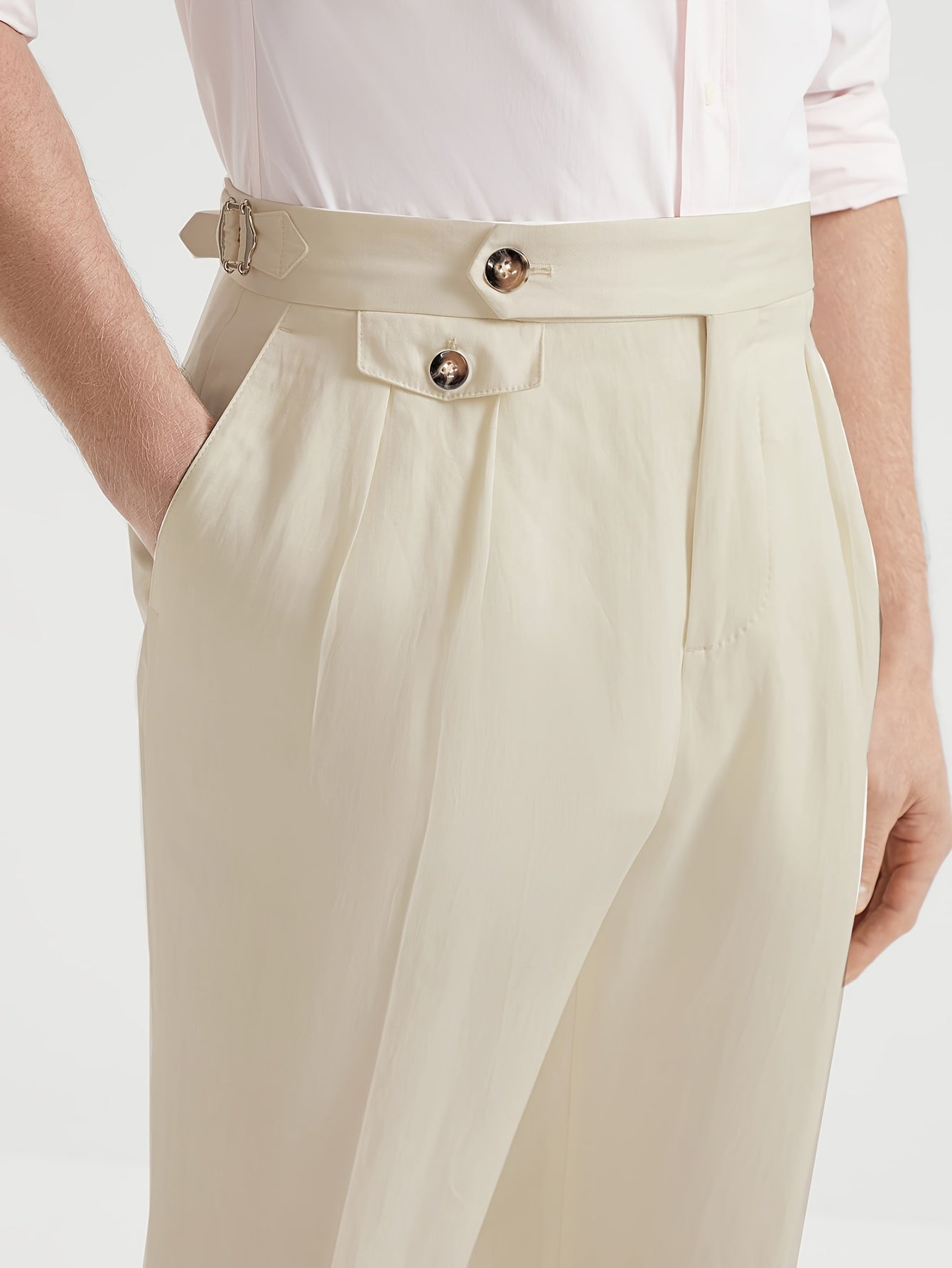 Men's Adjustable Waist Trousers