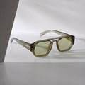Men's Angular Frame Sunglasses