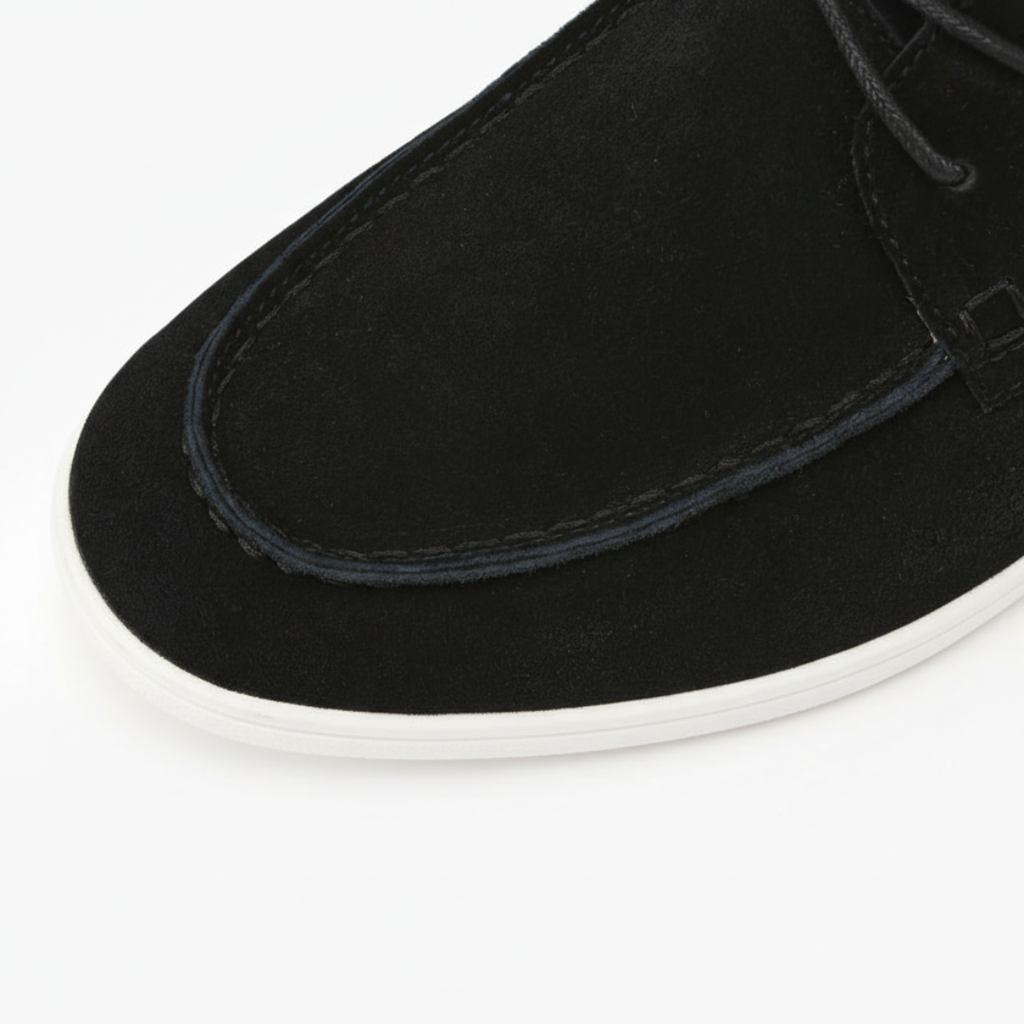 Men's Apron Toe Lace-Up Shoes