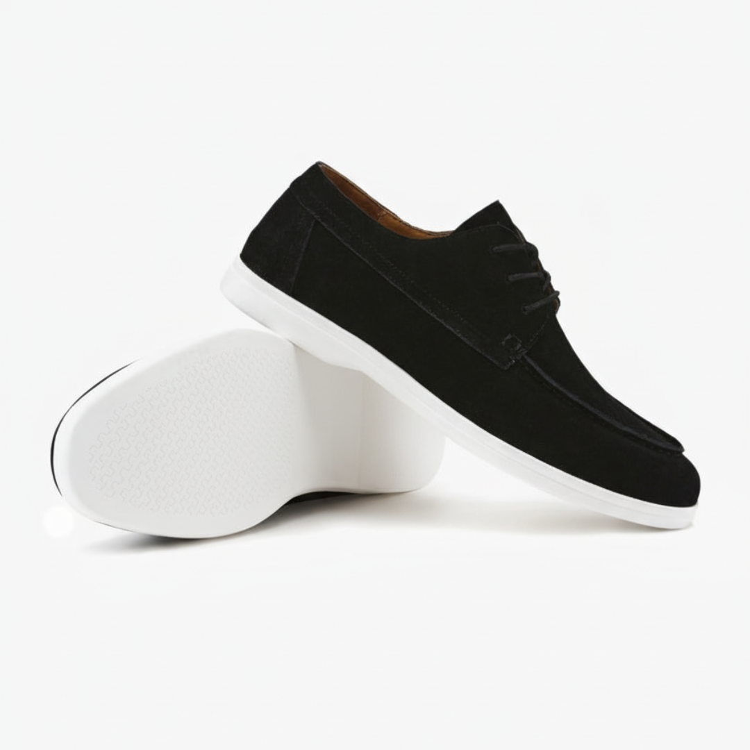 Men's Apron Toe Lace-Up Shoes