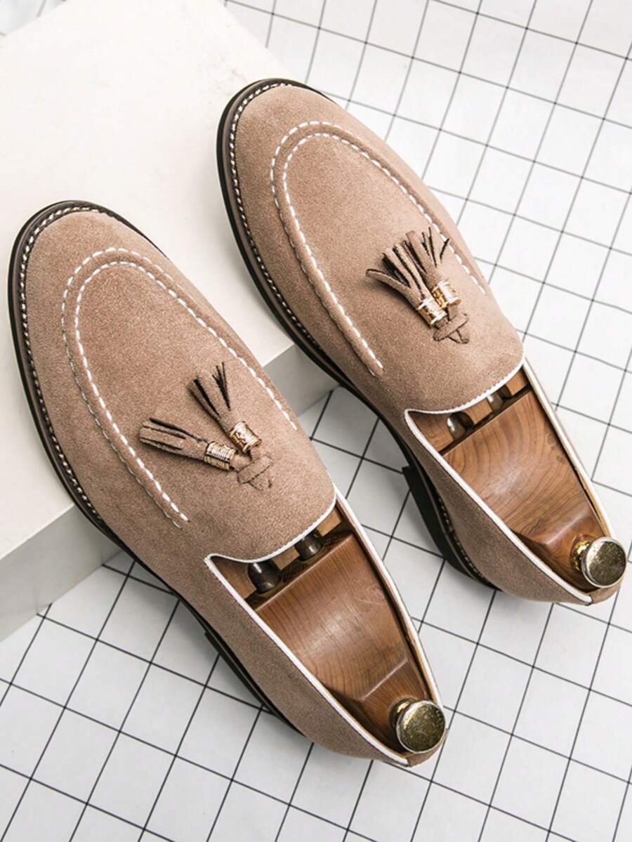 Men's Apron Toe Loafers