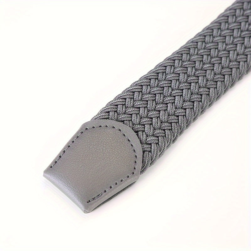 Men's Braided Elastic Belt