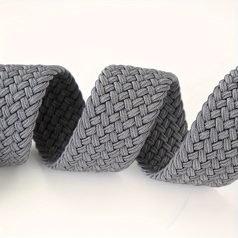 Men's Braided Elastic Belt