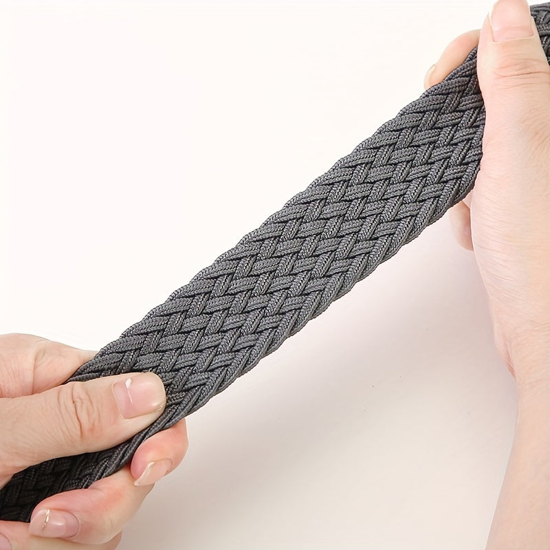 Men's Braided Elastic Belt