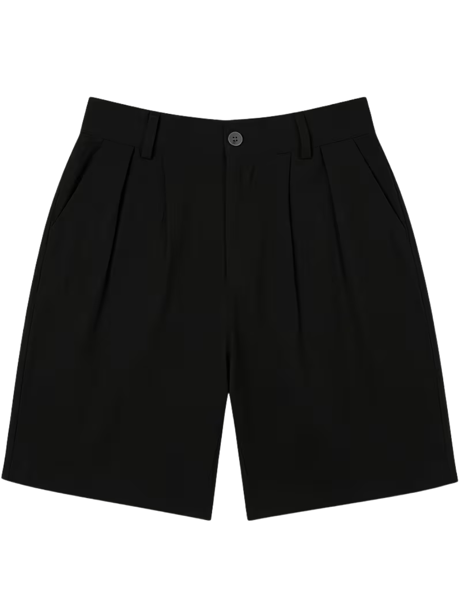 Men's Button-Up Mandarin Collar Set