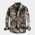 Men's Camouflage Button-Up Shirt