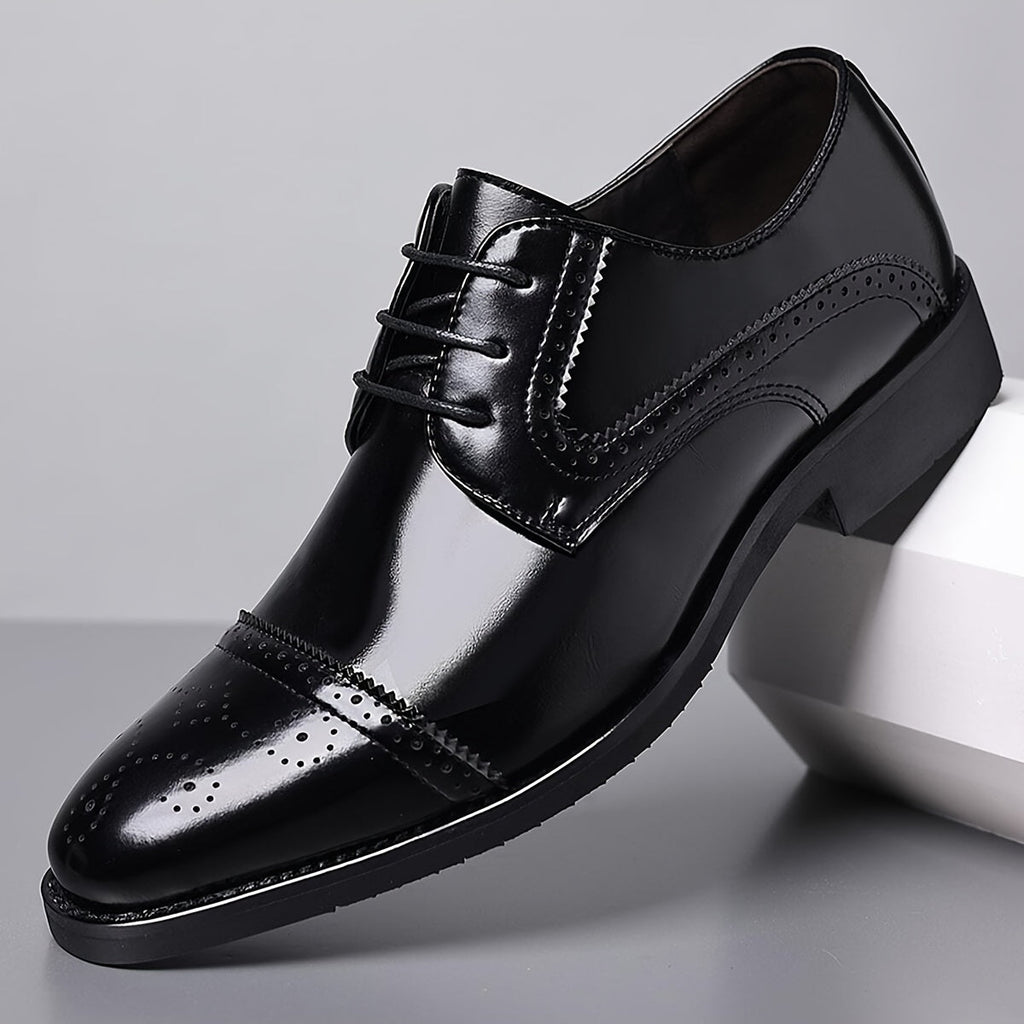 Men's Cap Toe Derby Shoes
