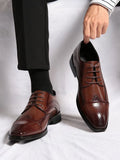 Men's Cap Toe Oxford Shoes