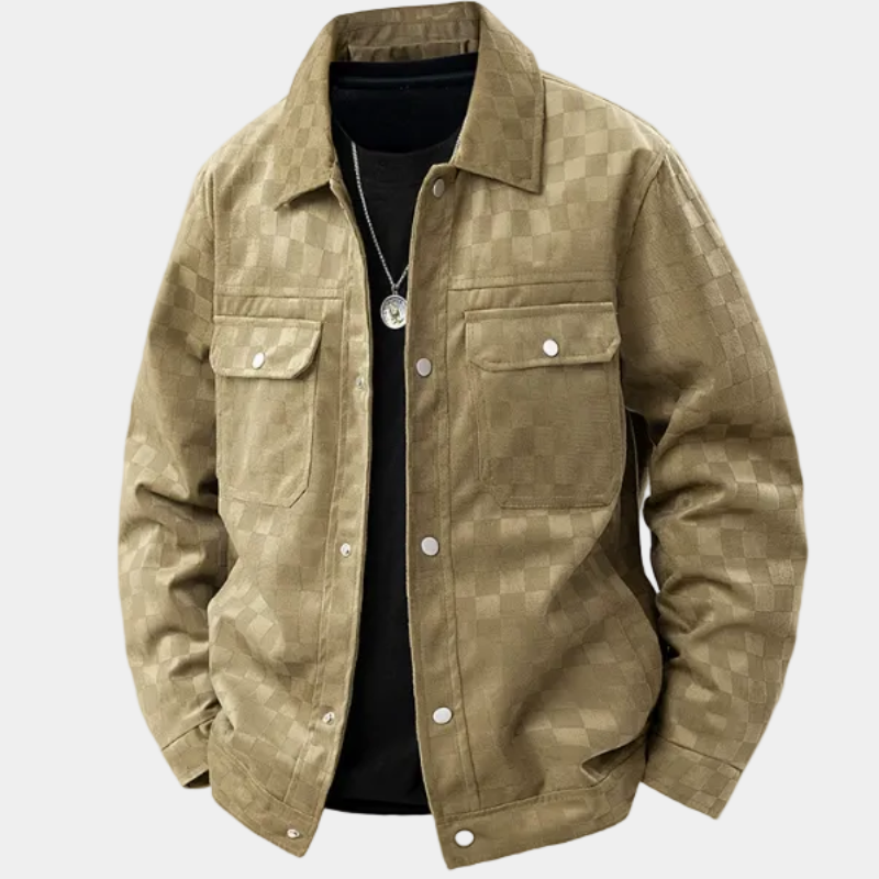 Men's Checked Overshirt
