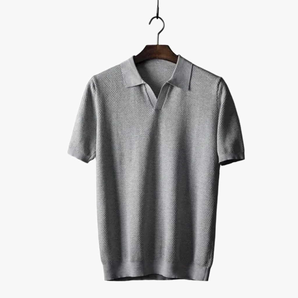Men's Classic Polo and Cargo Shorts Set