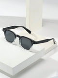 Men's Contrast Frame Sunglasses