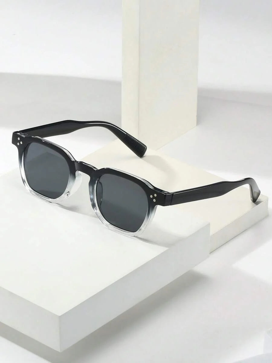 Men's Contrast Frame Sunglasses