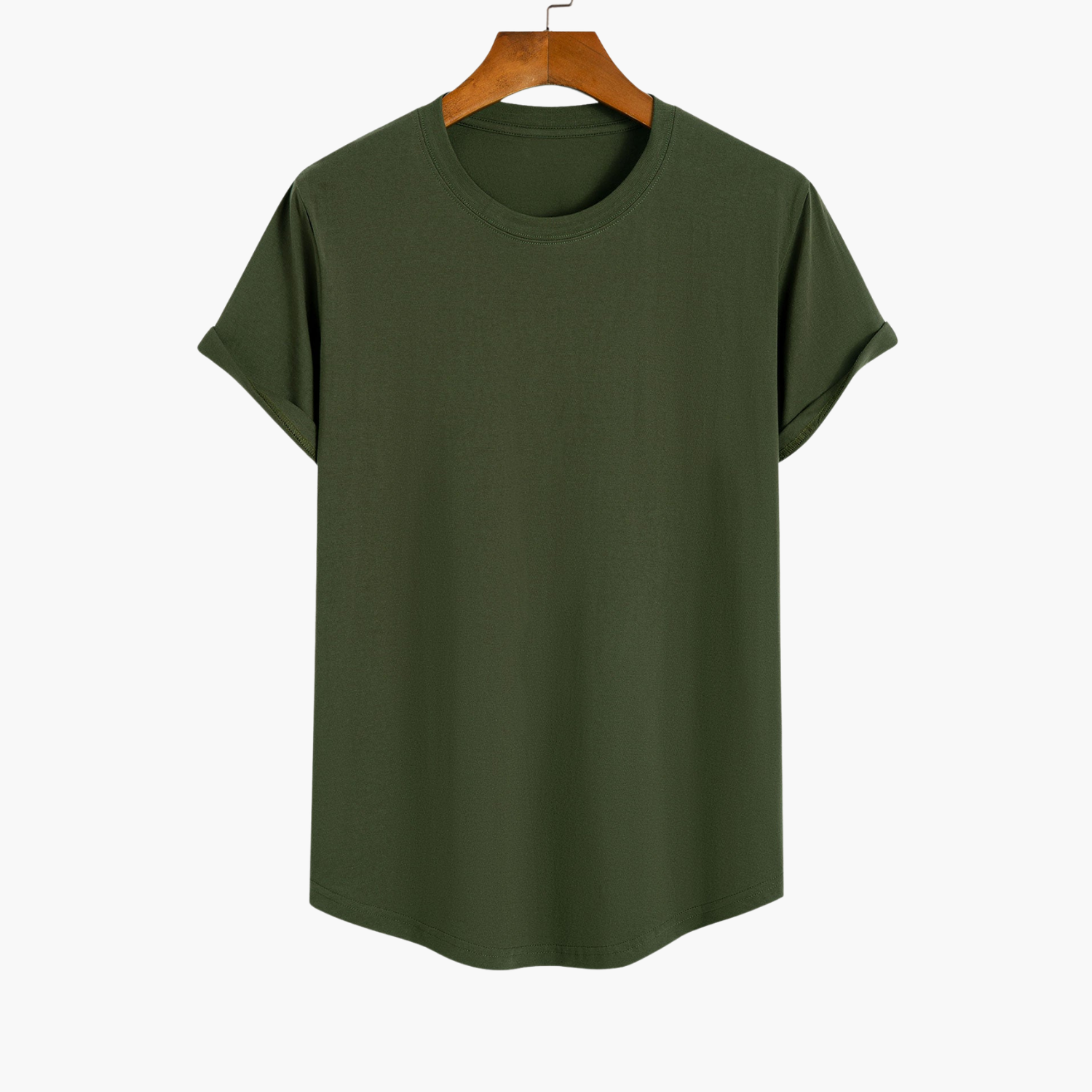 Men's Crew Neck T-Shirt and Cargo Shorts Set