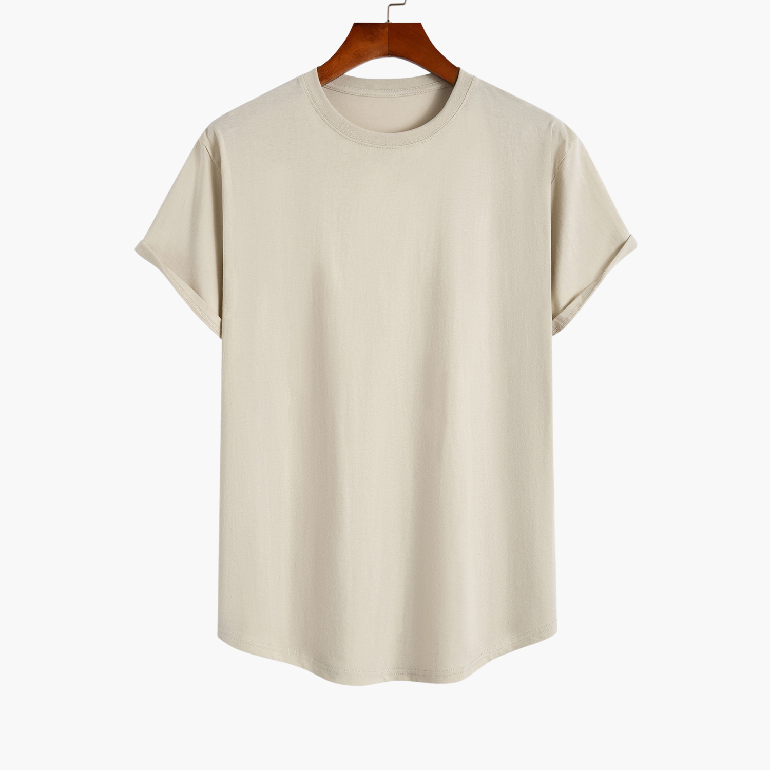 Men's Crew Neck T-Shirt and Cargo Shorts Set