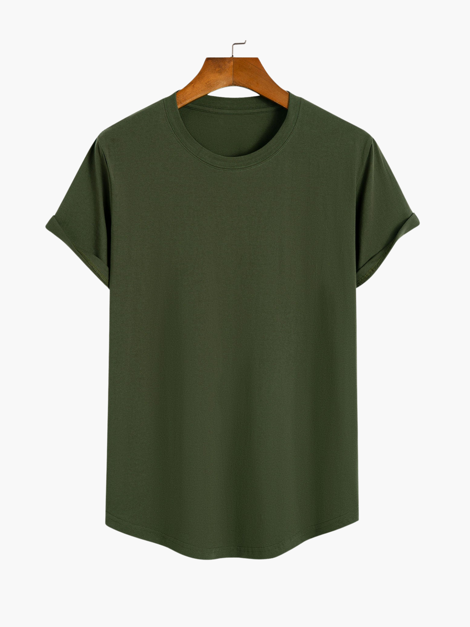 Men's Crew Neck T-Shirt and Trousers Set
