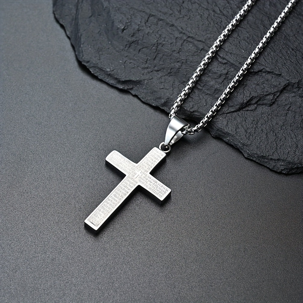 Men's Cross Pendant Necklace