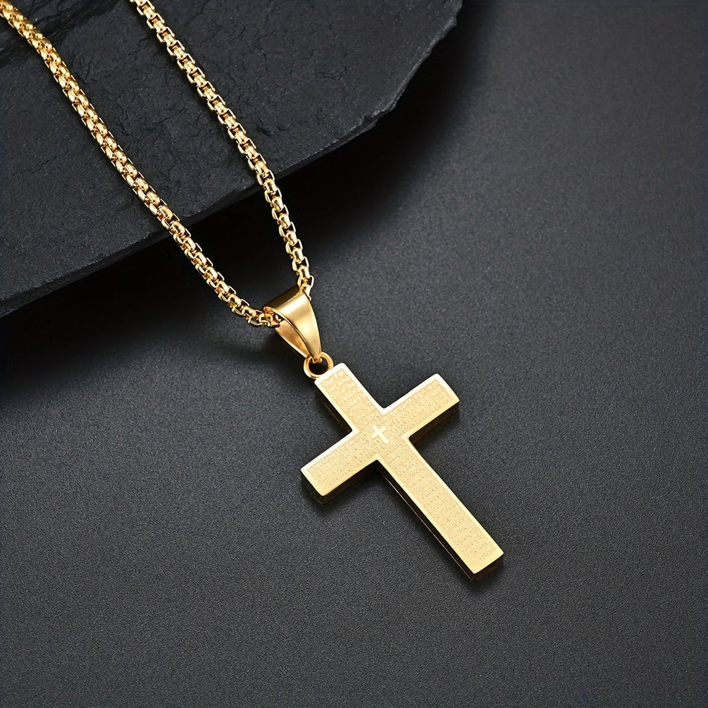 Men's Cross Pendant Necklace