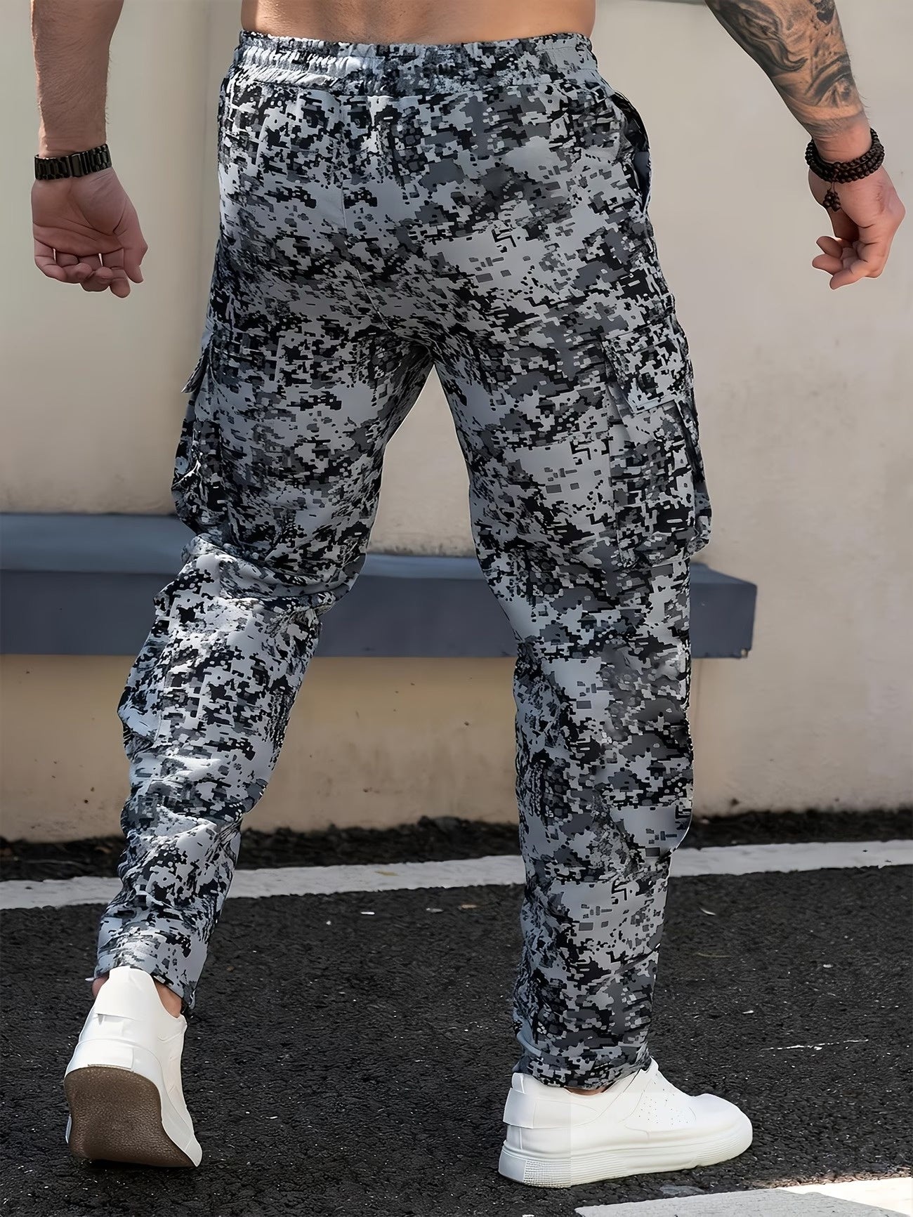 Men's Digital Cargo Trousers