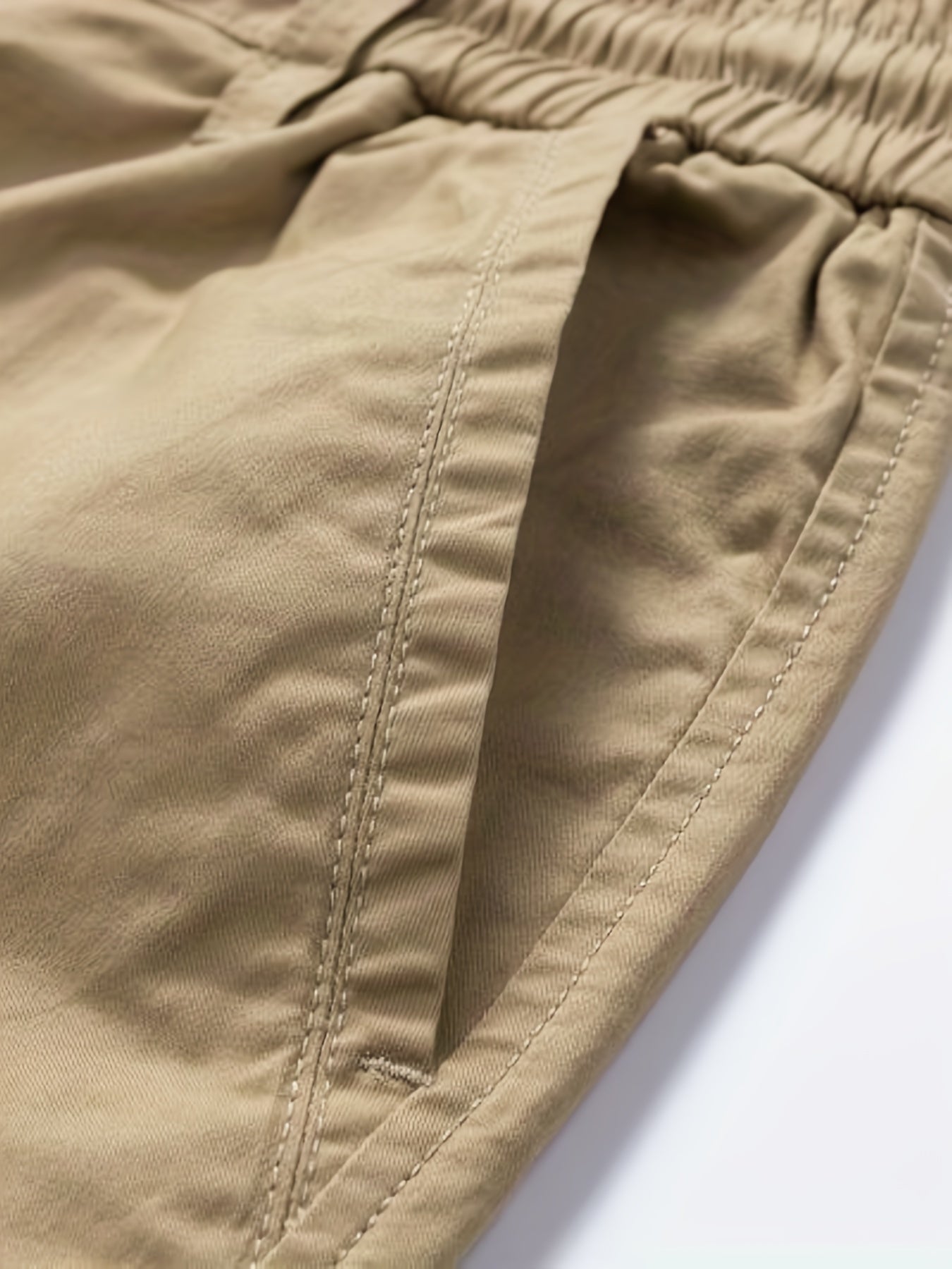 Men's Drawstring Cargo Shorts