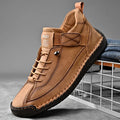 Men's Elasticated Lace-Up Trainer