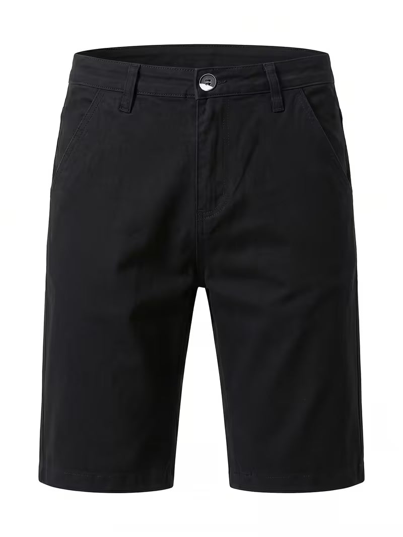 Men's Flat Front Chino Shorts