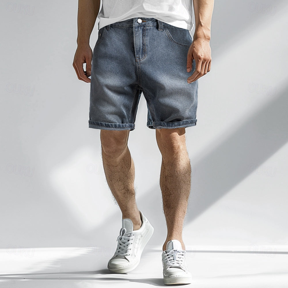 Men's Herringbone Shorts