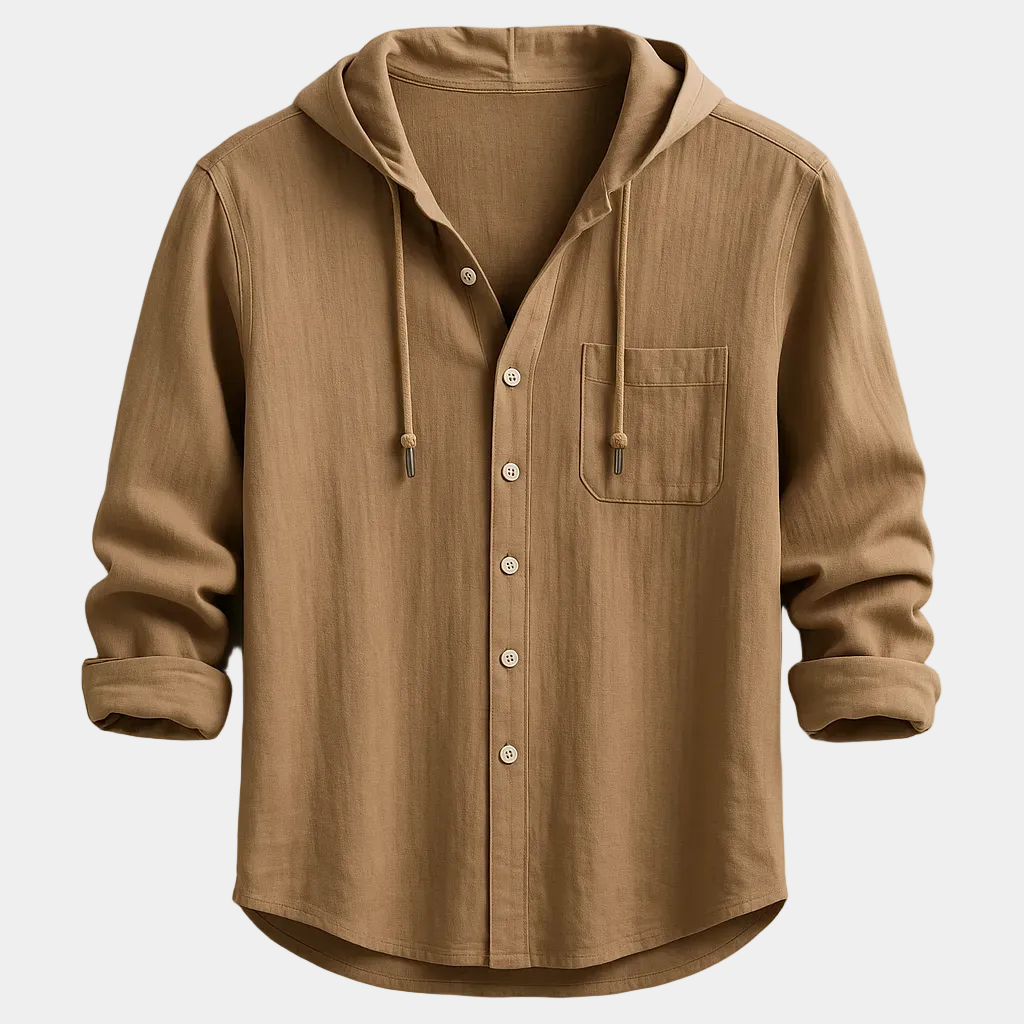 Men's Hooded Overshirt