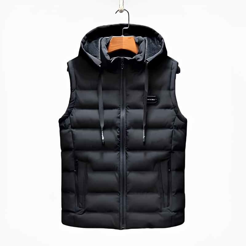 Men's Hooded Padded Gilet