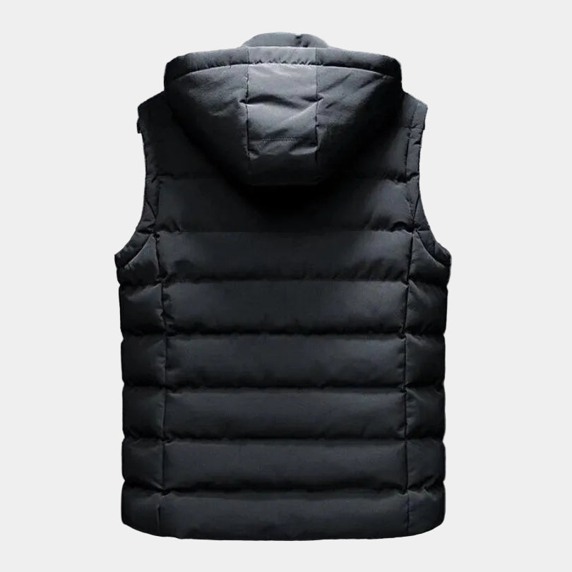 Men's Hooded Padded Gilet