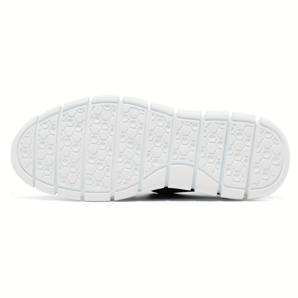 Men's Knit Lace-Up Trainers