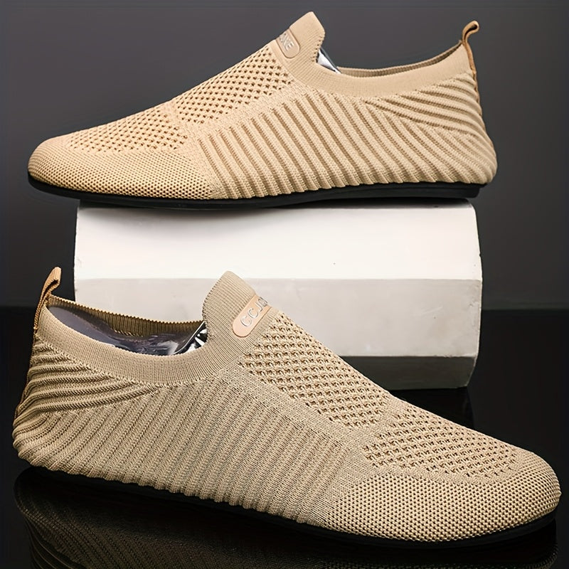 Men's Knit Slip-On Trainers