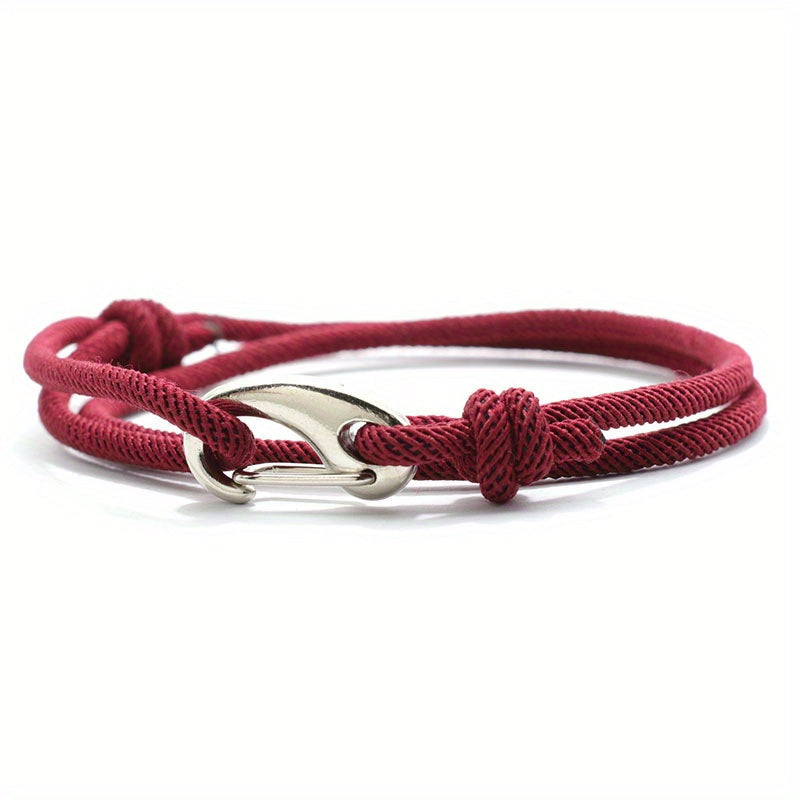 Men's Knotted Cord Bracelet