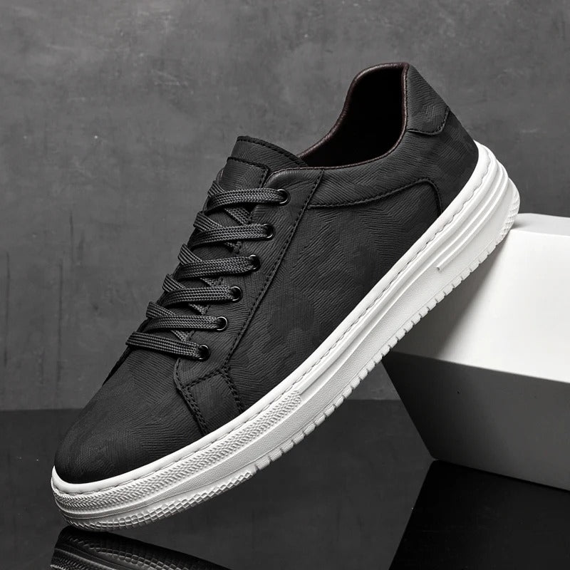 Men's Lace-Up Court Trainers