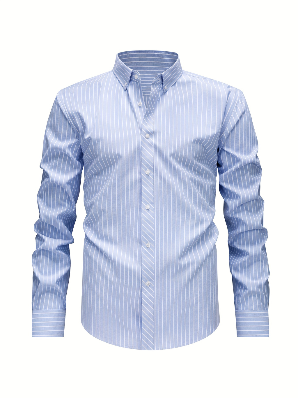 Men's Long Sleeve Striped Shirt