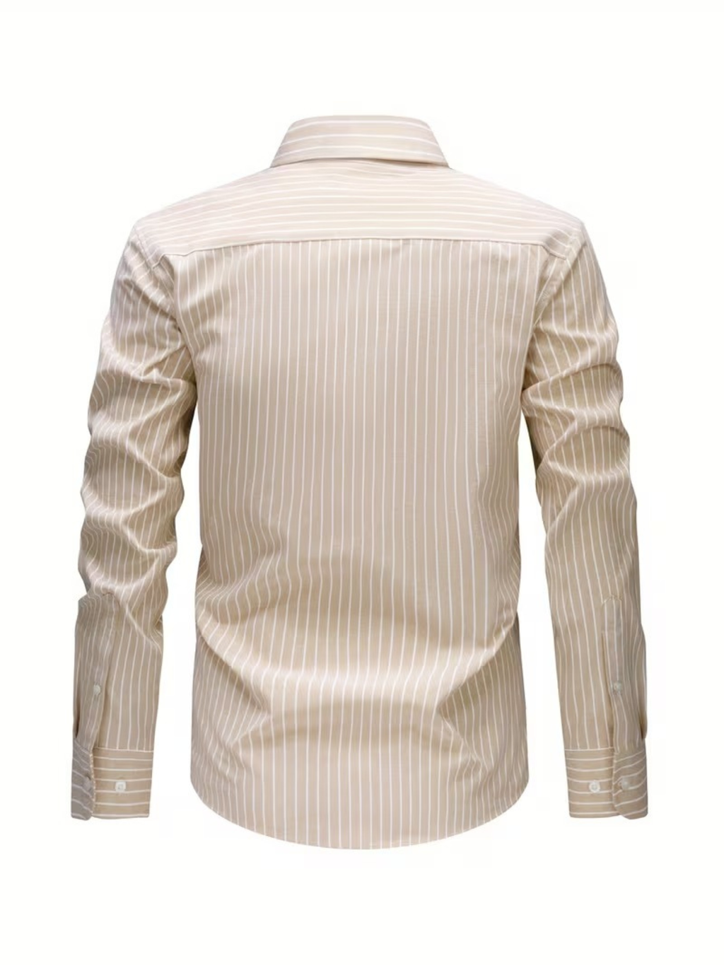 Men's Long Sleeve Striped Shirt