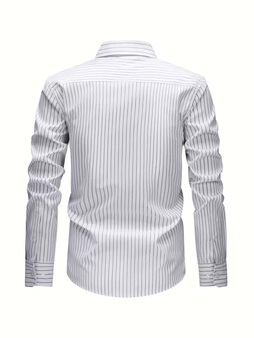 Men's Long Sleeve Striped Shirt