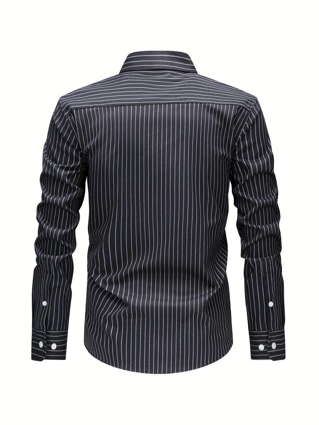Men's Long Sleeve Striped Shirt