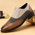 Men's Low-Cut Brogue Shoes