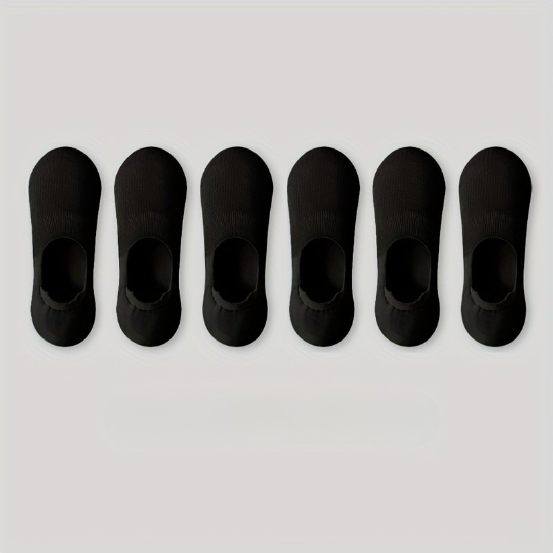 Men's Low-Cut Trainer Socks 6 Pack