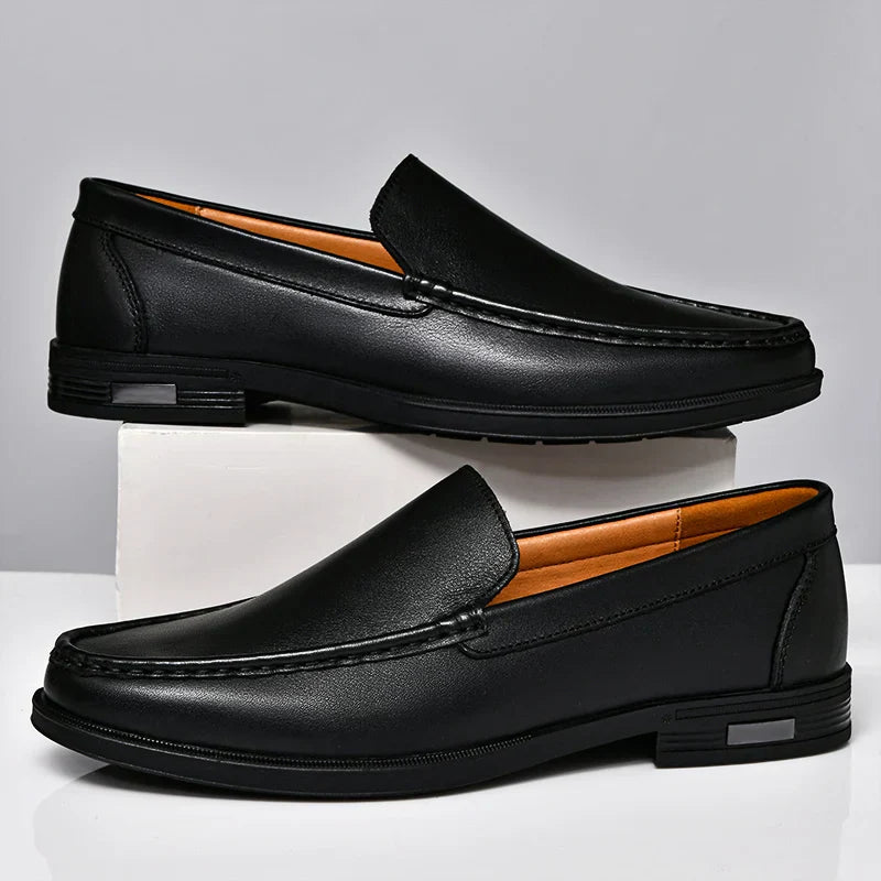 Men's Moc Toe Slip-On Shoes