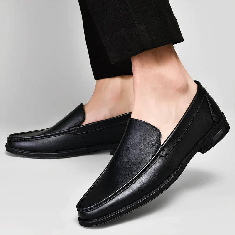 Men's Moc Toe Slip-On Shoes