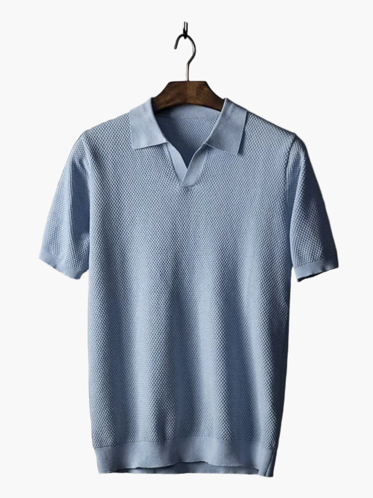 Men's Open Collar Polo Set