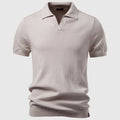 Men's Open Collar Polo Shirt