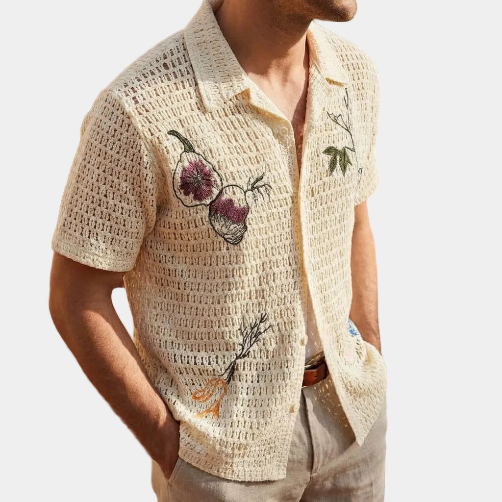 Men's Open Knit Shirt