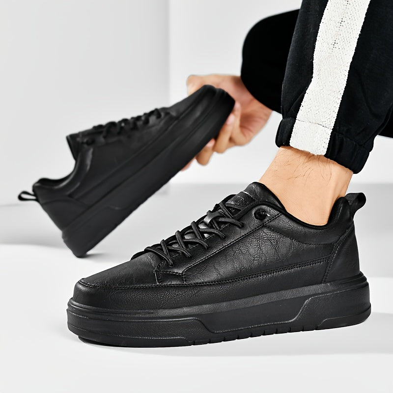 Men's Panel Lace-Up Trainers