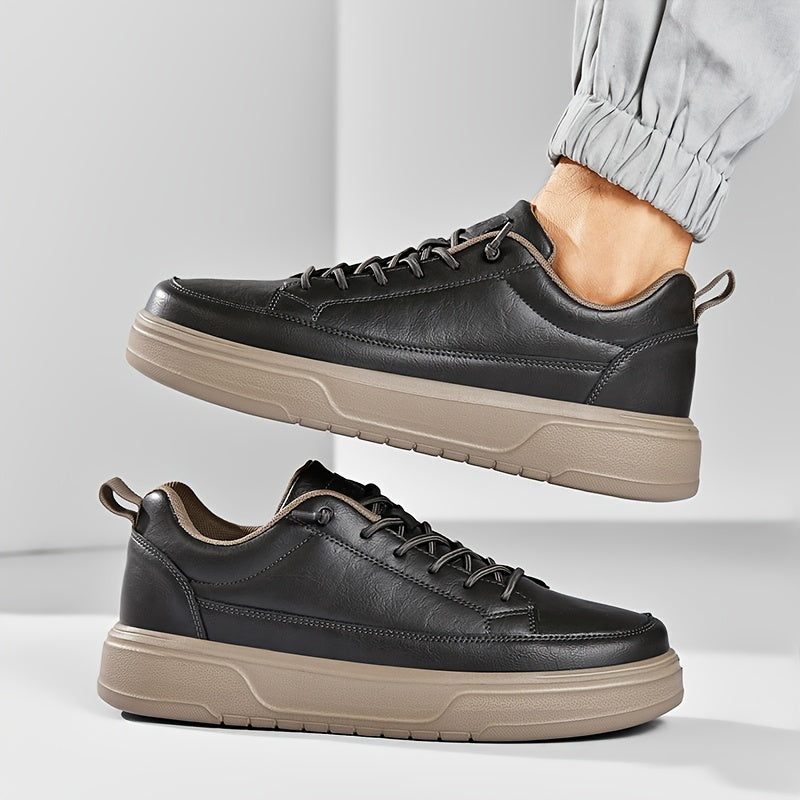 Men's Panel Lace-Up Trainers