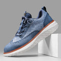 Men's Patterned Lace-Up Trainers