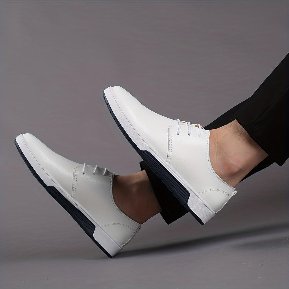 Men's Perforated Lace-Up Shoes