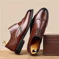 Men's Perforated Oxford Shoes
