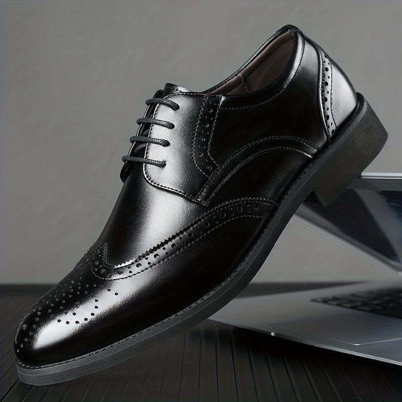Men's Perforated Oxford Shoes